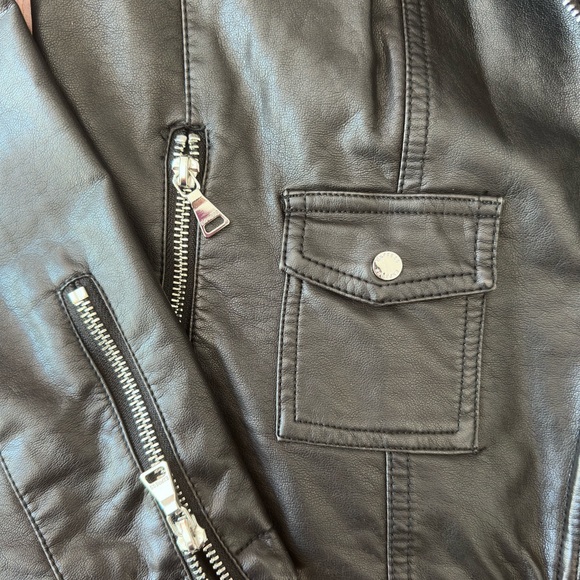 Express Faux Leather Jacket - Picture 4 of 7